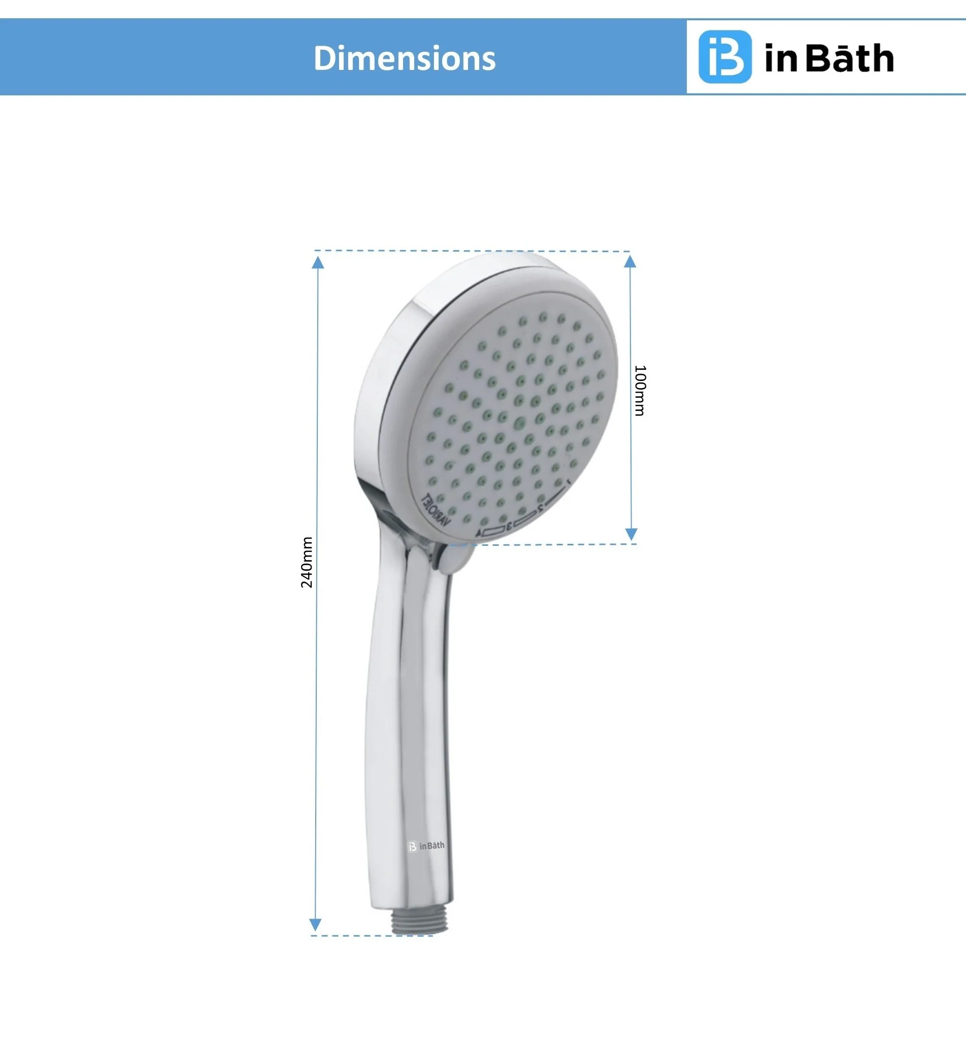 Variojet Hand Shower For Bathroom - Image 4