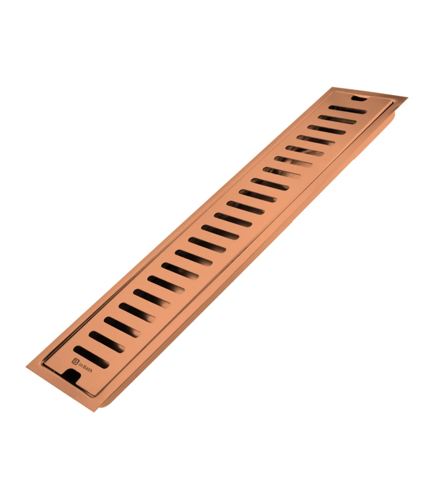 Rose Gold (PVD) Classic Shower Drain Channel (SS 304 Grade) - Image 5