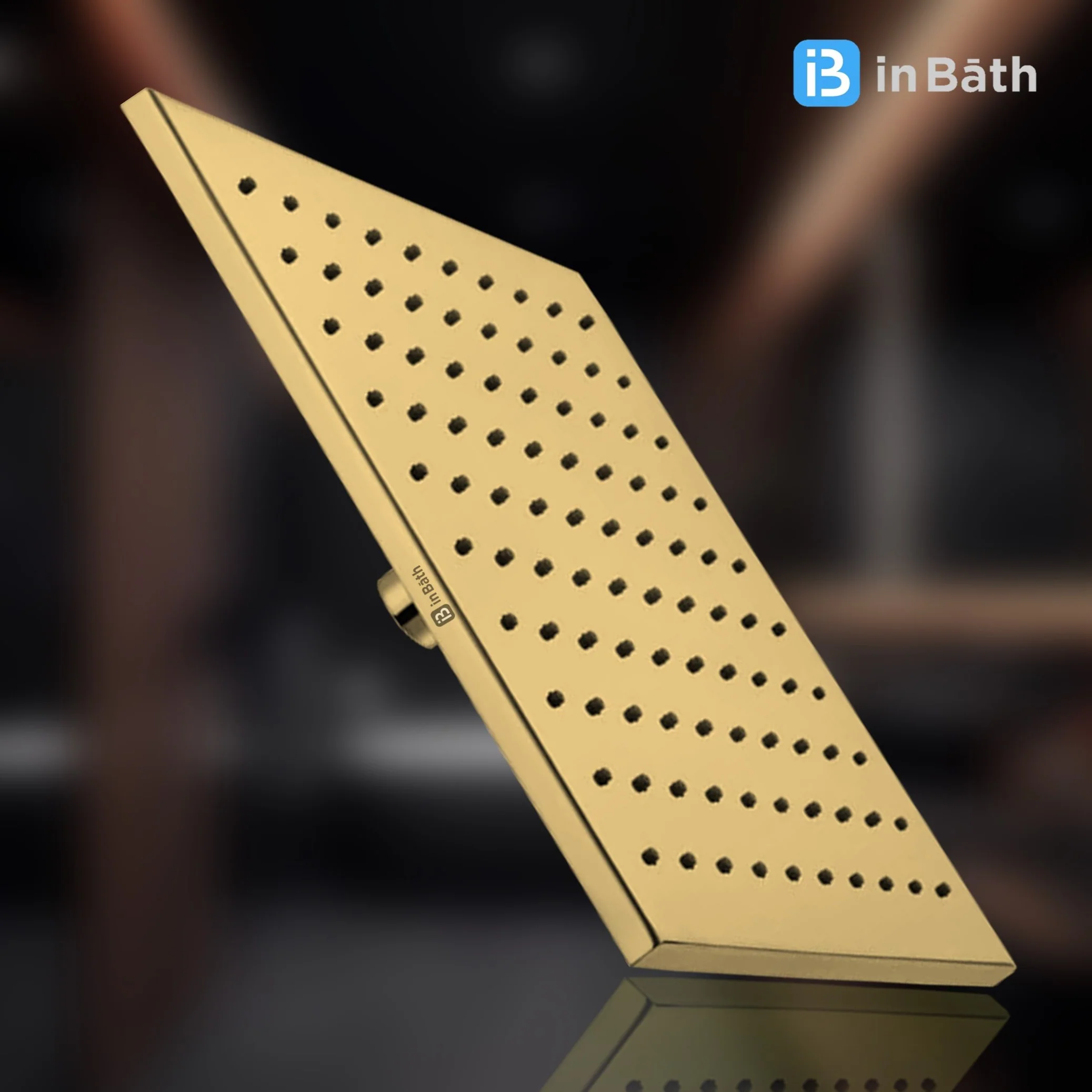 Elegant Gold SS Overhead Shower For Bathroom - Image 4