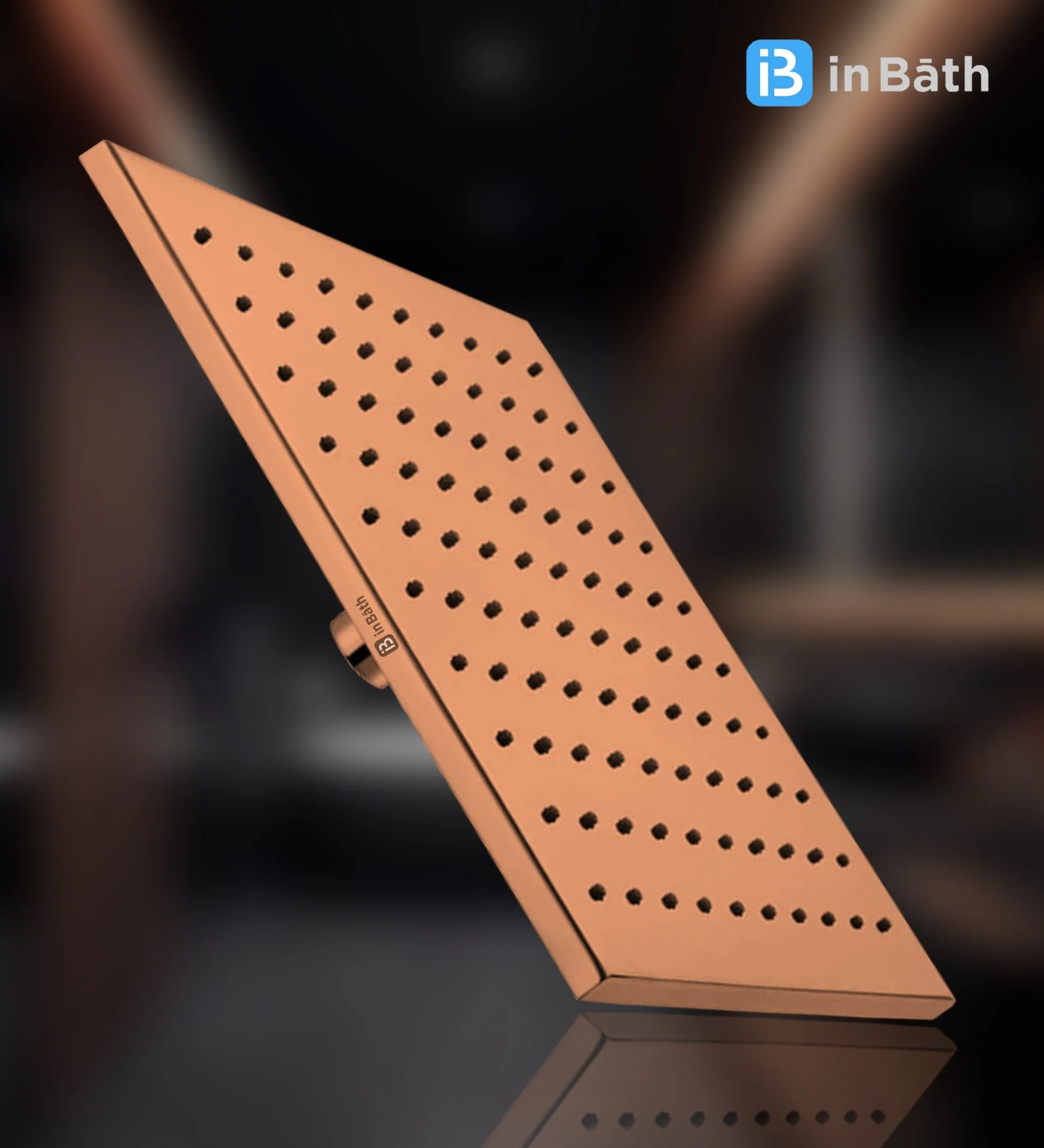 SS Rose Gold Elegant Overhead Shower - Image 3