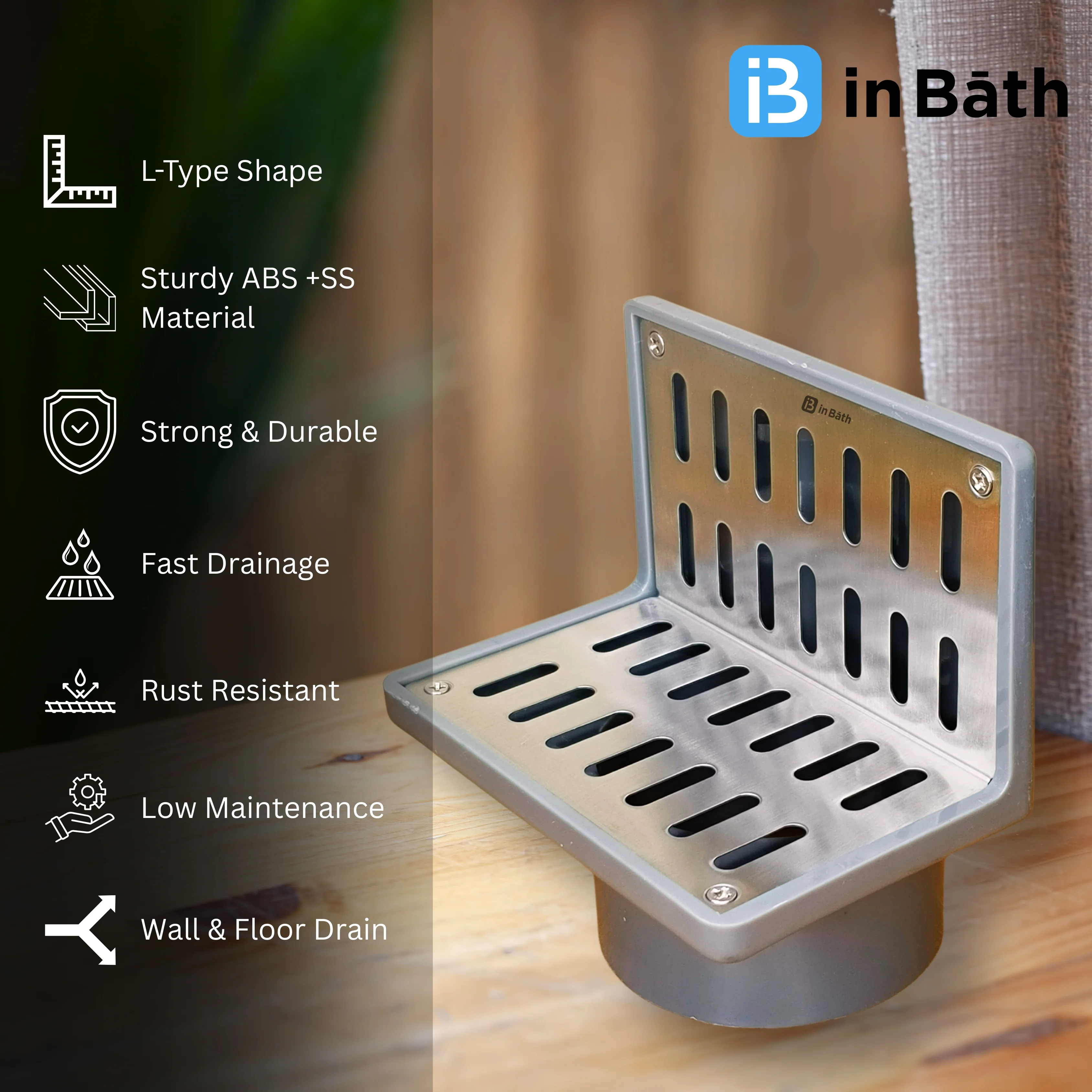 L Type Roof/Balcony drain - Image 4